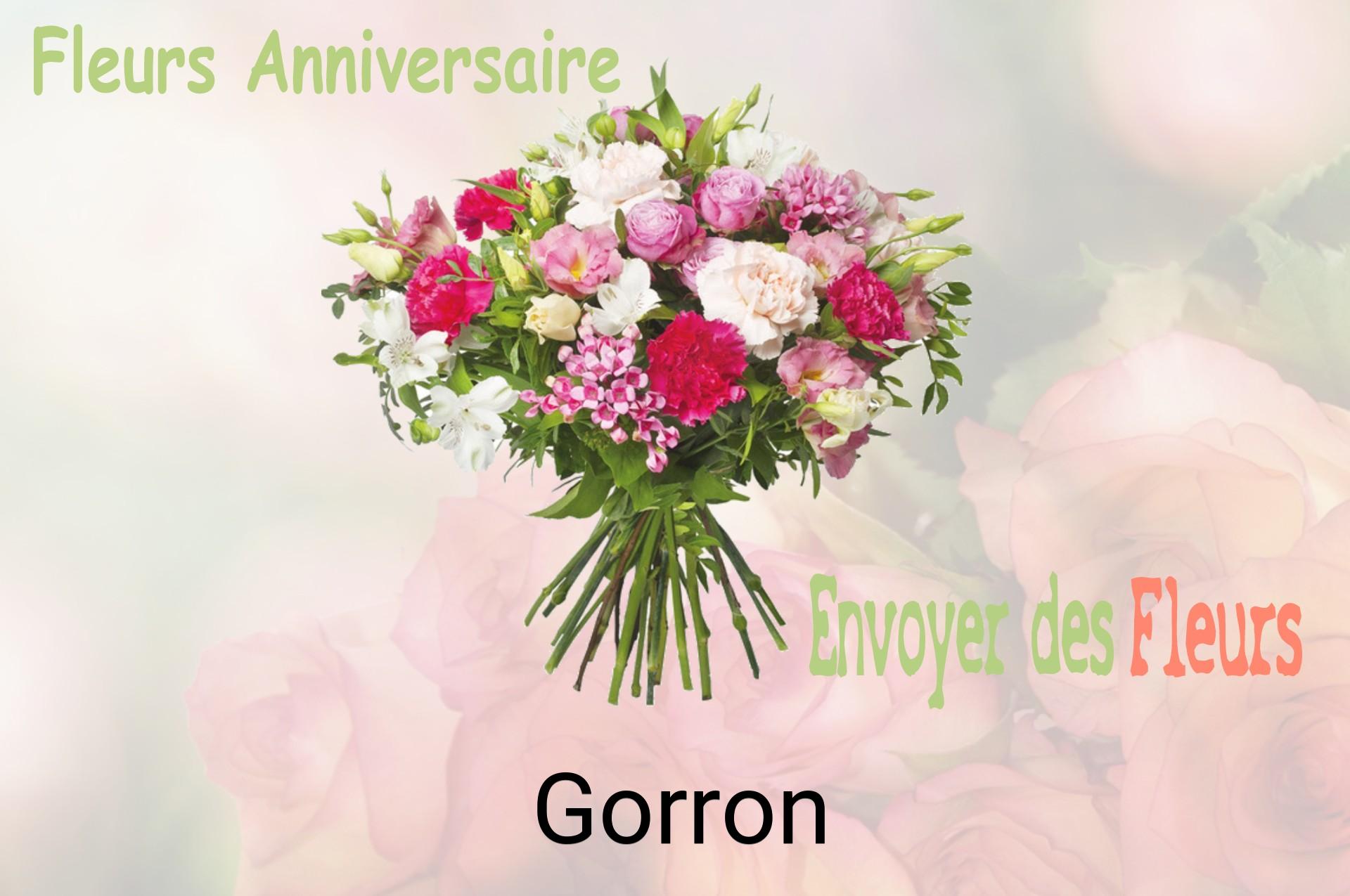 Bouquet de fleurs d’anniversaire livré à Gorron